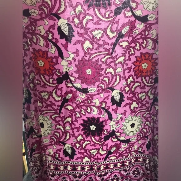 Free People Vibrant Pink and Purple Kimono - Picture 10 of 11